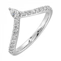 14K White Gold Diamond 1/3Ctw Ring