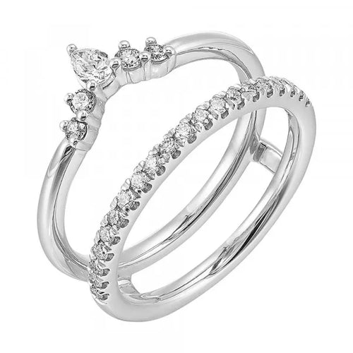 14K Yellow Gold Diamond 3/8Ctw Ring