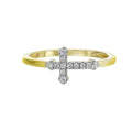 14K Yellow Gold Diamond 1/10Ctw Ring