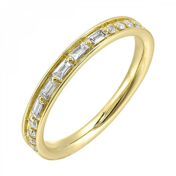 14K Yellow Gold Diamond 1/4Ctw Ring