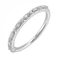 14K White Gold Diamond 1/5Ctw Ring