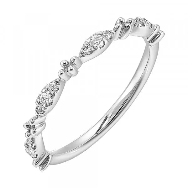 14K Yellow Gold Diamond 1/6Ctw Ring