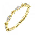 14K Yellow Gold Diamond 1/6Ctw Ring