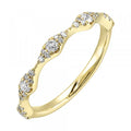 14K Yellow Gold Diamond 1/3Ctw Ring