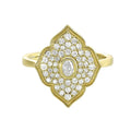 14K Yellow Gold Diamond 1/2Ctw Ring