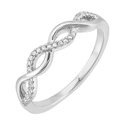 10K Yellow Gold Diamond 1/10Ctw Ring