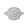 14K White Gold Diamond 1Ctw Ring