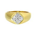 14K Yellow Gold Diamond 3/4Ctw Ring