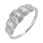 14K Yellow Gold Diamond 1Ctw Ring