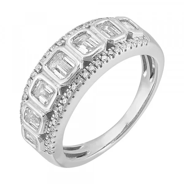 14K Yellow Gold Diamond 1 1/3Ctw Ring