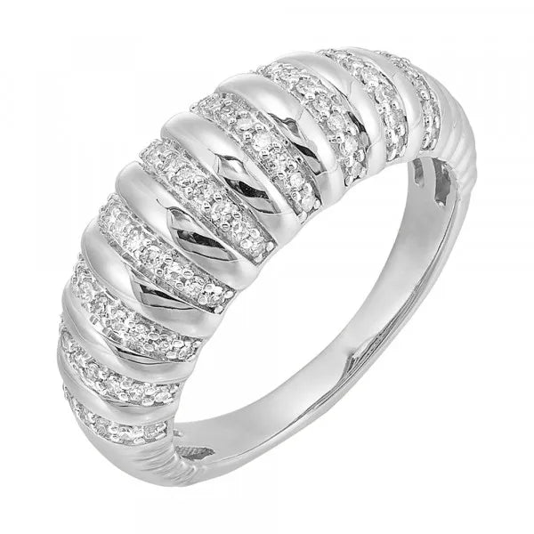 10K Yellow Gold Diamond 1/3Ctw Ring