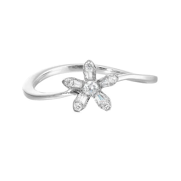 10Kt Yellow Gold Diamond 1/7Ctw Ring