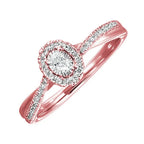 14Kt Yellow Gold Diamond 1/4Ctw Ring