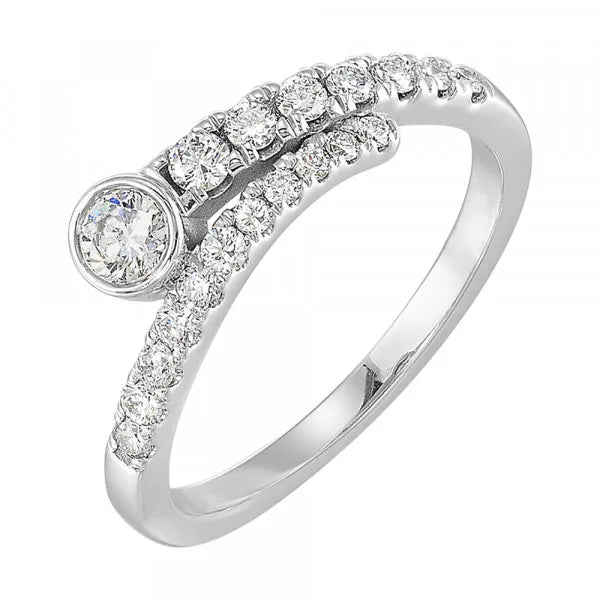 14Kt Yellow Gold Diamond 1/2Ctw Ring