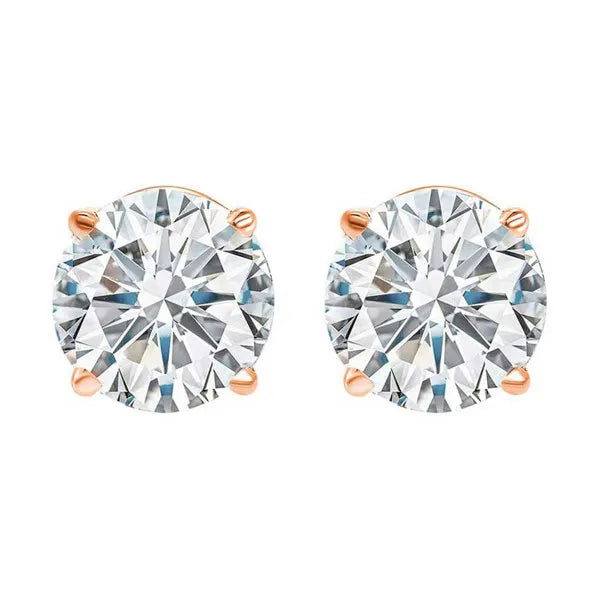 14Kt Yellow Gold Diamond 1/4Ctw Earring