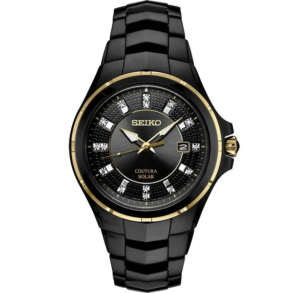 Seiko Coutura Diamond Solar Watch