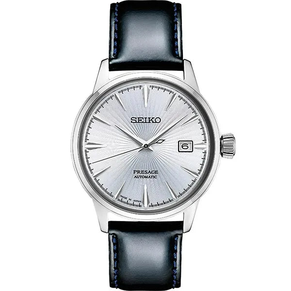 Seiko Presage Automatic Leather Watch