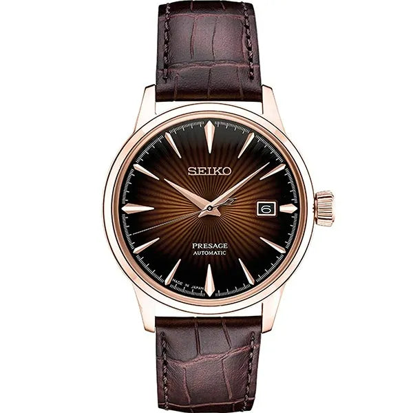 Seiko Presage Automatic Burgundy Watch