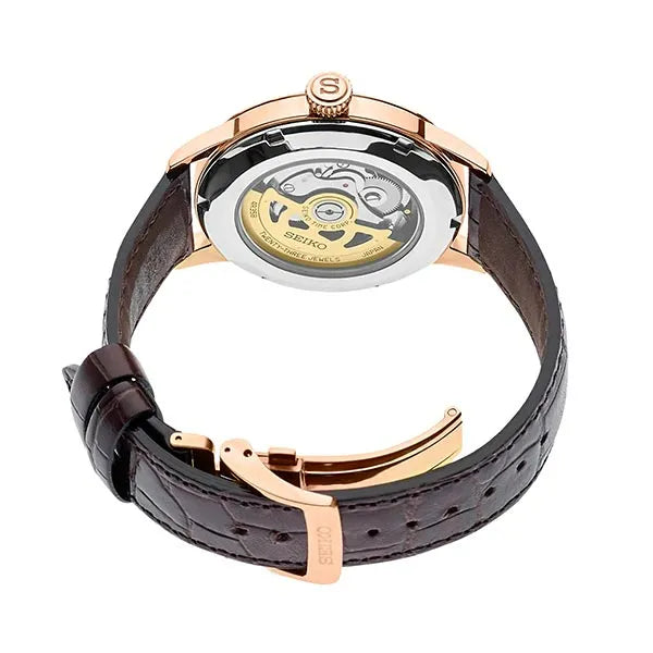 Seiko Presage Automatic Burgundy Watch