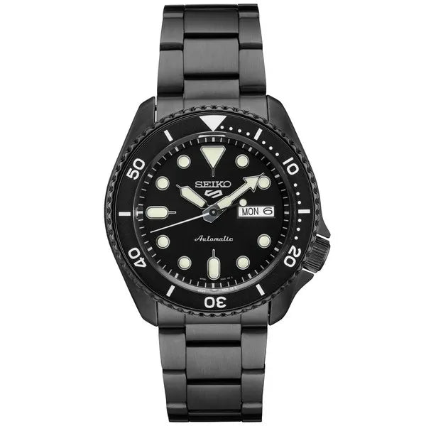 Seiko 5 Sports Black Automatic