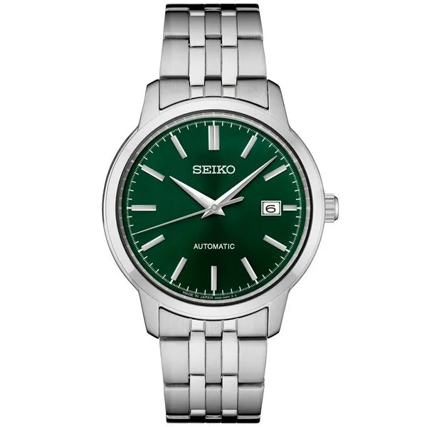 Seiko Essentials Green Automatic Watch