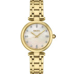 Seiko Diamond Dial Gold Watch