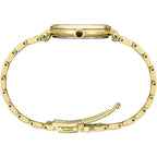 Seiko Diamond Dial Gold Watch