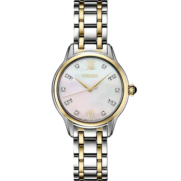 Seiko Diamond Two Tone Watch