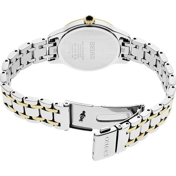 Seiko Diamond Two Tone Watch
