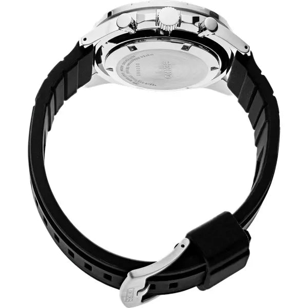 Seiko Essentials Black Chronograph