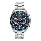 Seiko Essentials Blue Chronograph Watch