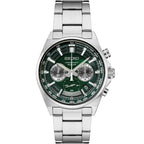 Seiko Essentials Green Chronograph Watch