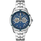 Seiko Coutura Blue Chronograph Watch