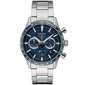 Seiko Essentials Blue Chronograph Watch