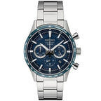 Seiko Essentials Blue Chronograph Watch