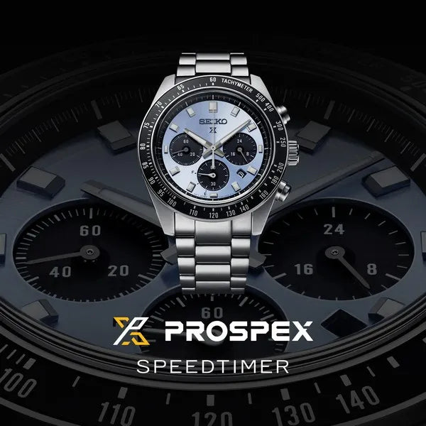 Seiko Prospex Speedtimer Solar Chronograph Watch