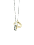 Perfect Love Two-Tone Eternal Ring Necklace