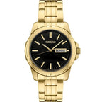 Seiko Essentials Black Dial Watch