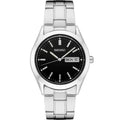 Seiko Essentials Black Dial Watch