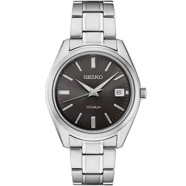 Seiko Essentials Titanium Black Watch