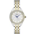 Seiko Crystal Two Tone Watch