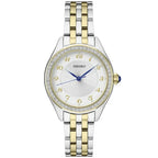 Seiko Crystal Two Tone Watch