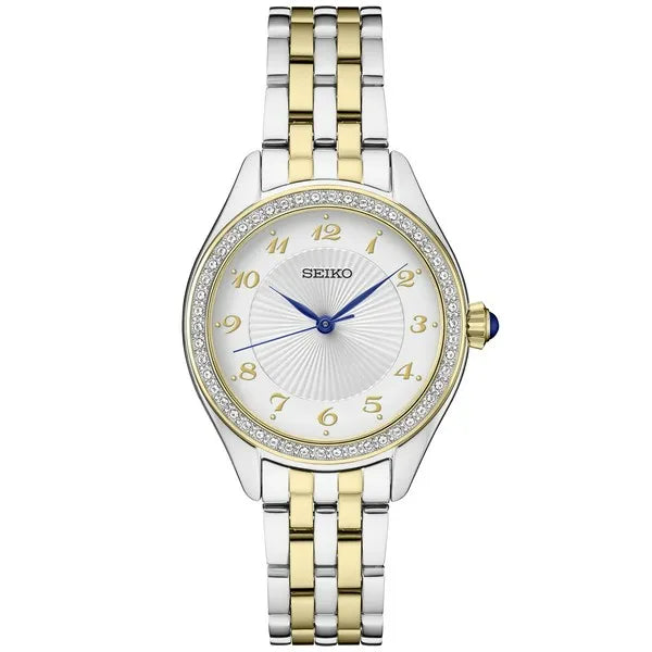 Seiko Crystal Two Tone Watch