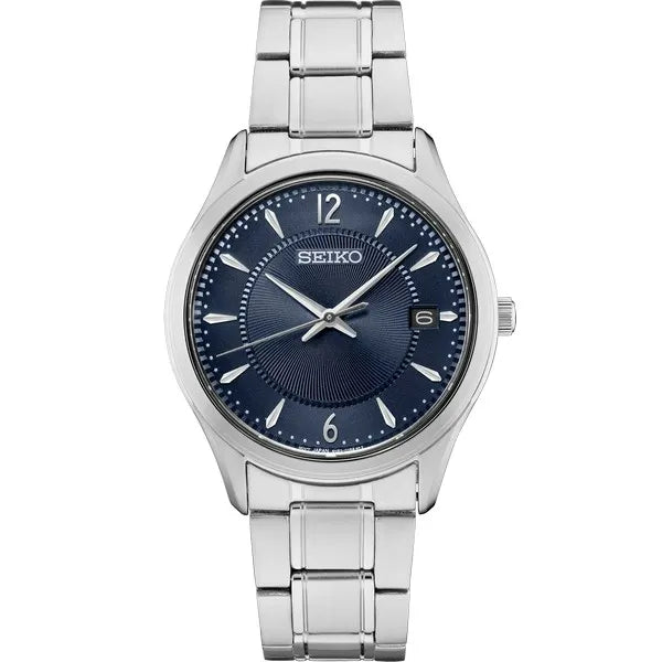 Seiko Essentials Blue Dial Watch