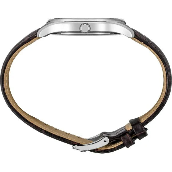 Seiko Essentials Leather Strap Watch