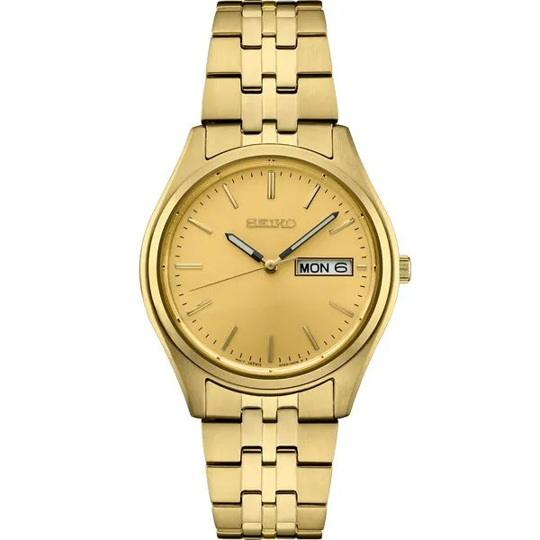 Seiko Essentials Champagne Dial Watch