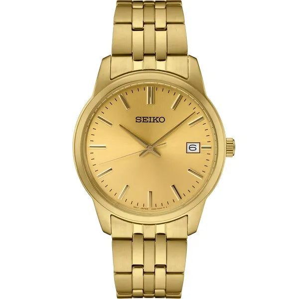 Seiko Essentials Champagne Dial Watch