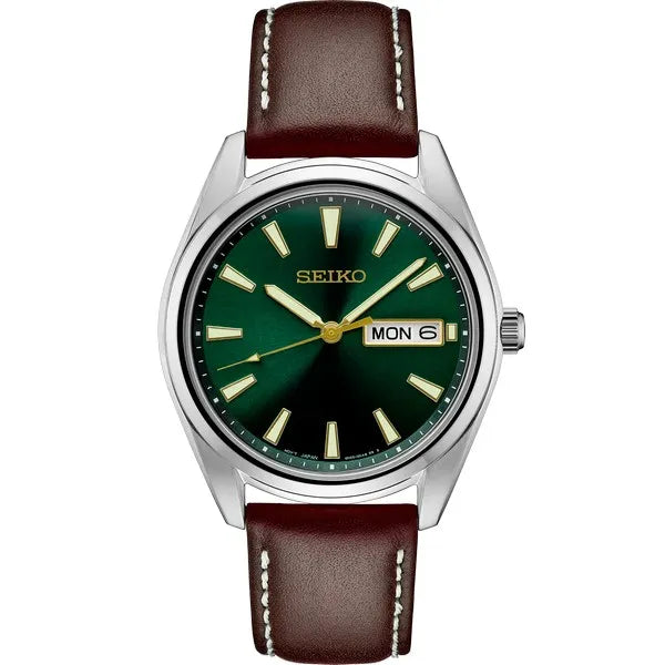 Seiko Essentials Green Dial Watch