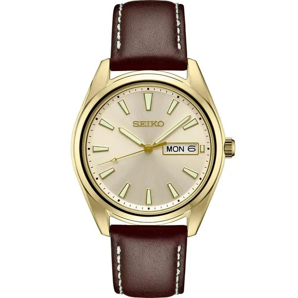 Seiko Essentials Champagne Dial Watch