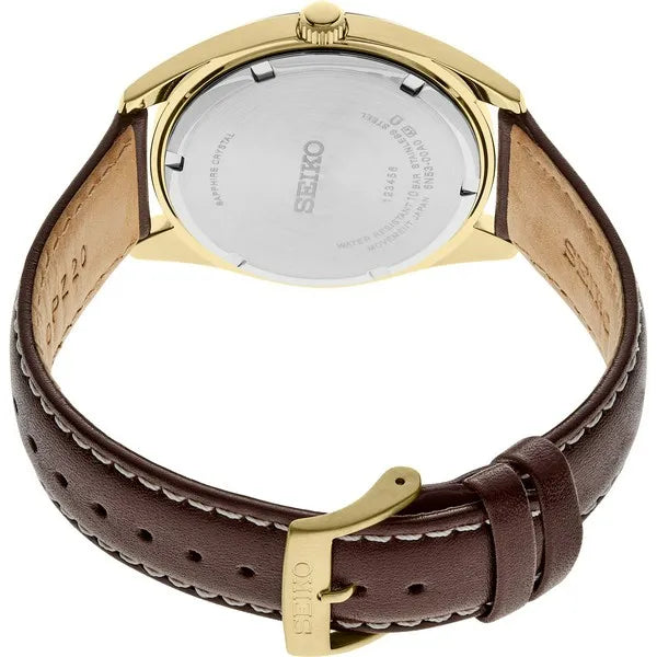 Seiko Essentials Champagne Dial Watch